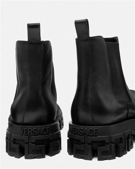 stivaletti uomo versace|Versace Boots for Men.